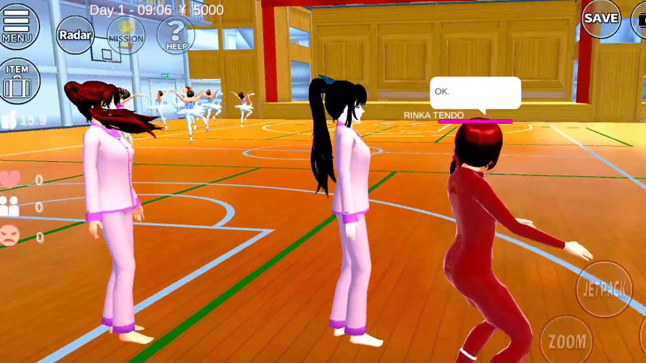 Sakura School Simulator New Update Gameplay 😱 | Funny School Life | Indonesia 