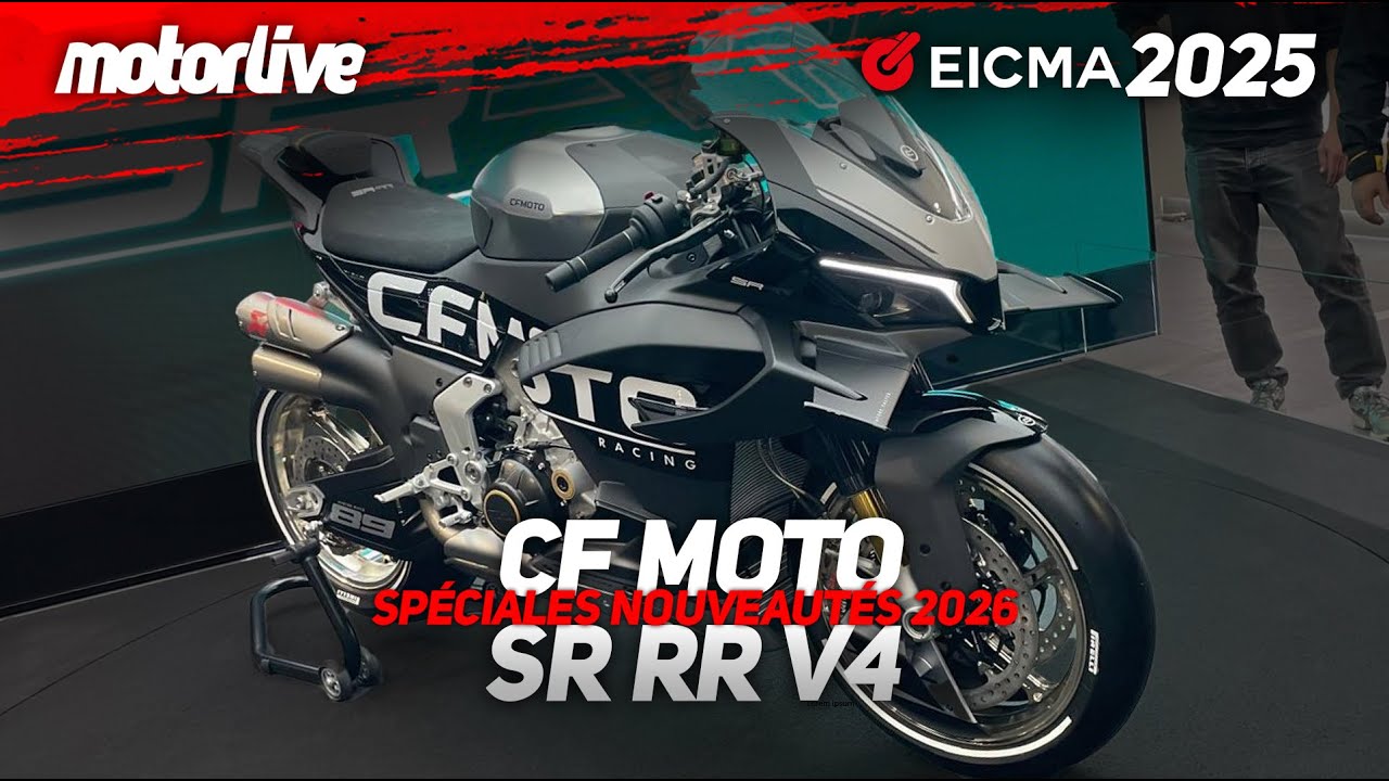 CFMOTO SR RR V4 - EICMA 2025