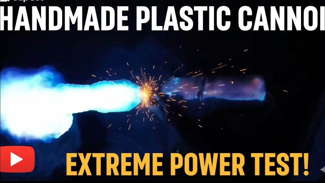 Homemade plastic cannon 😱🔥 🚀🔥 PLASTIC BOTTLE SE BANAO POWERFUL CANNON! (Homemade Desi Katta)