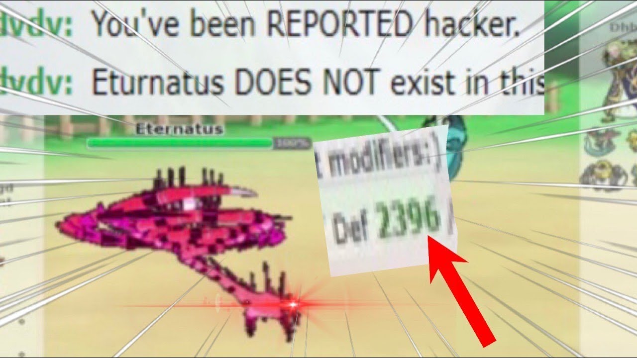 ETERNAMAX ETERNATUS beats SALTY AND CONFUSED NOOB in pokemon showdown