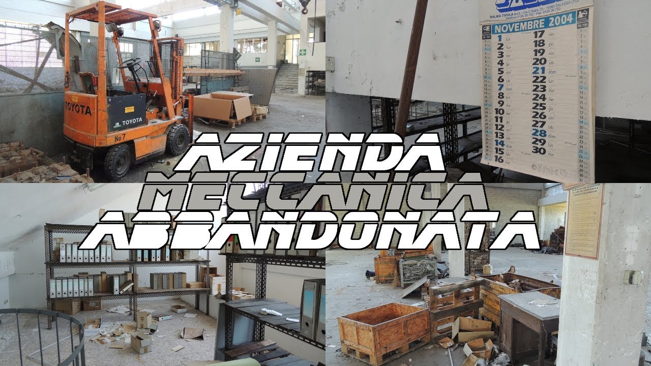 Azienda meccanica abbandonata