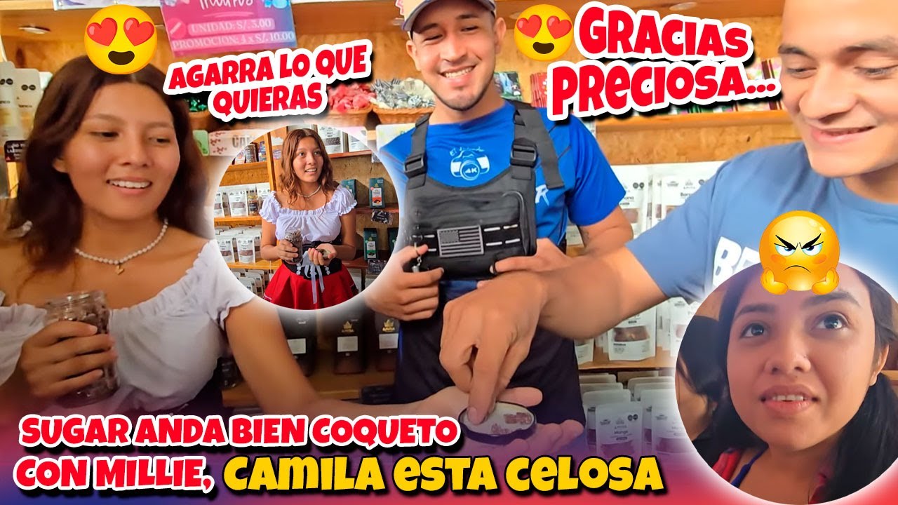 CAMILA TIENE CELOS DE MILLIE, Sugar anda en modo casador | El chocolate mas Rico que hemos probado