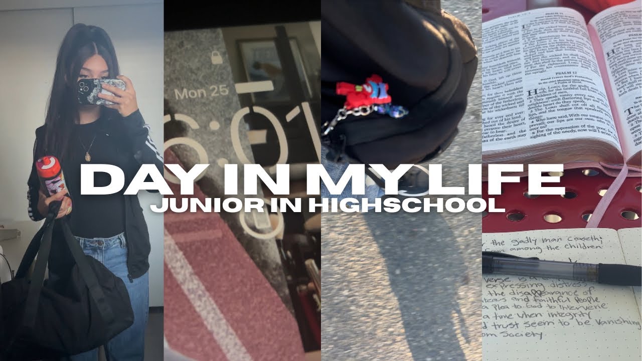 6AM DAY IN MY LIFE | *WITH GOD* *productive* *realistic* & a Junior in Highschool 
