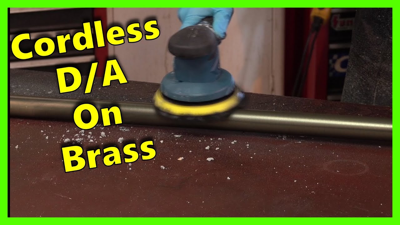 Can my New SmartSaker D.A Sander / Polisher  Polish a 10 foot Long Brass Rod?
