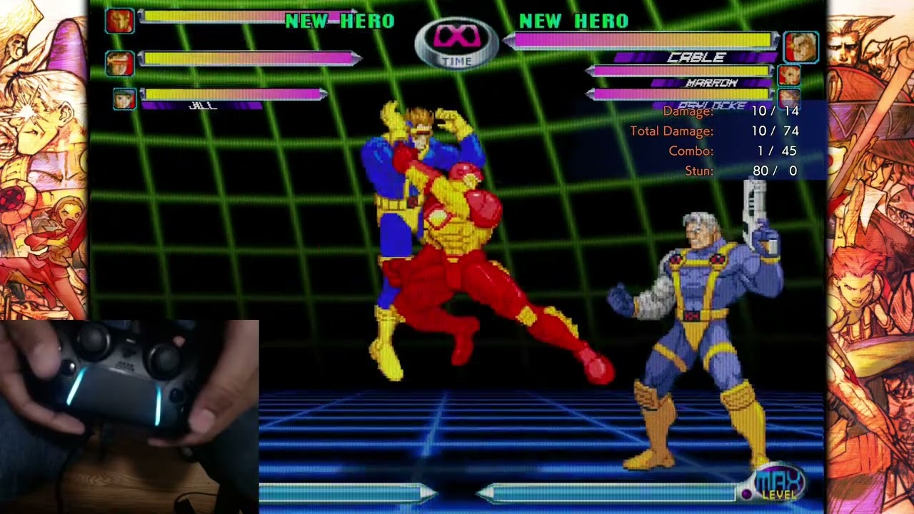 MVC2 - Tips for Using Pad/Controller [Marvel Vs Capcom Fighting Collection]
