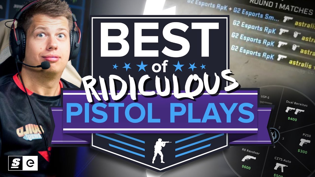 Best CS:GO Pistol Plays of All Time (Pro One Deags, USP Aces and More)