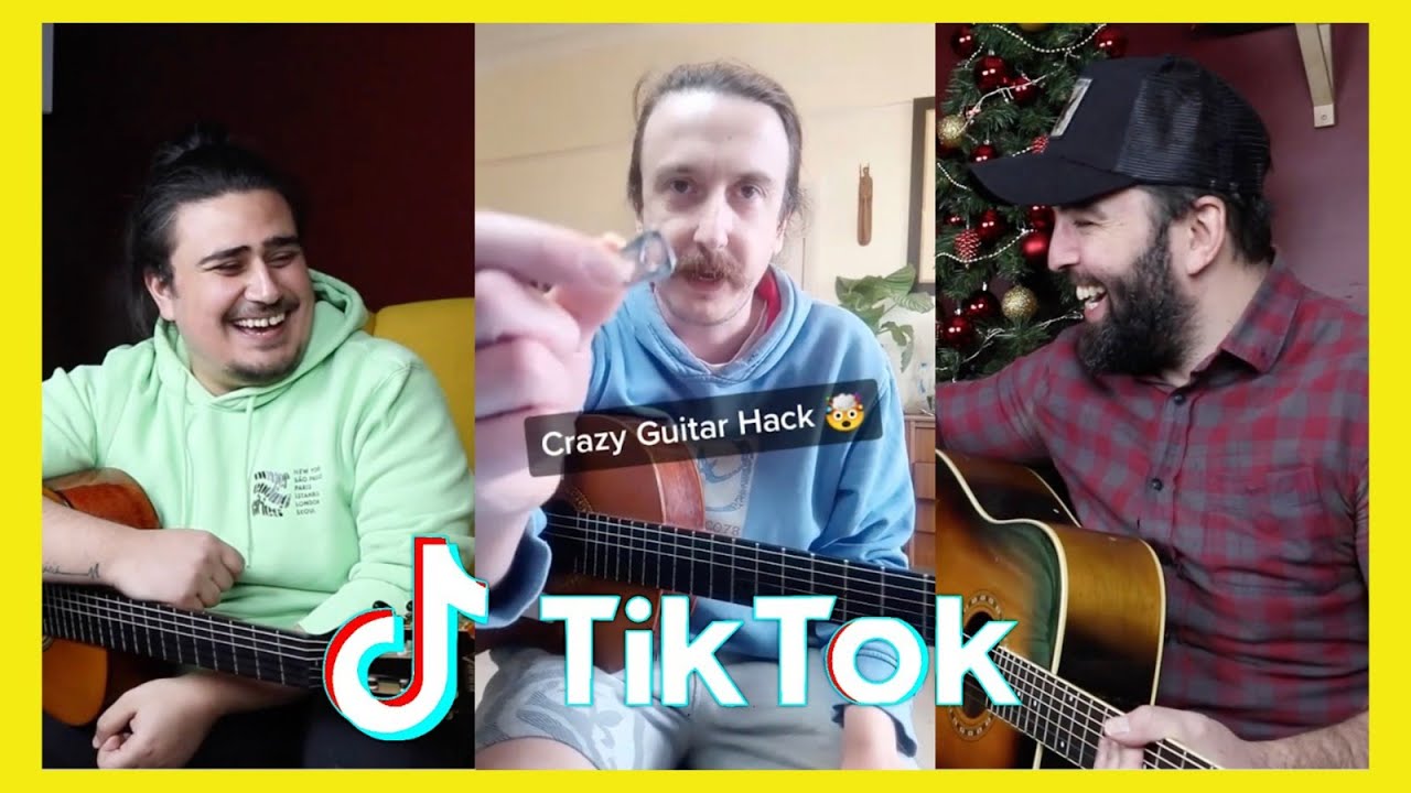 TİKTOK Gitar SAÇMALIKLARINI Deniyoruz @OnurArt