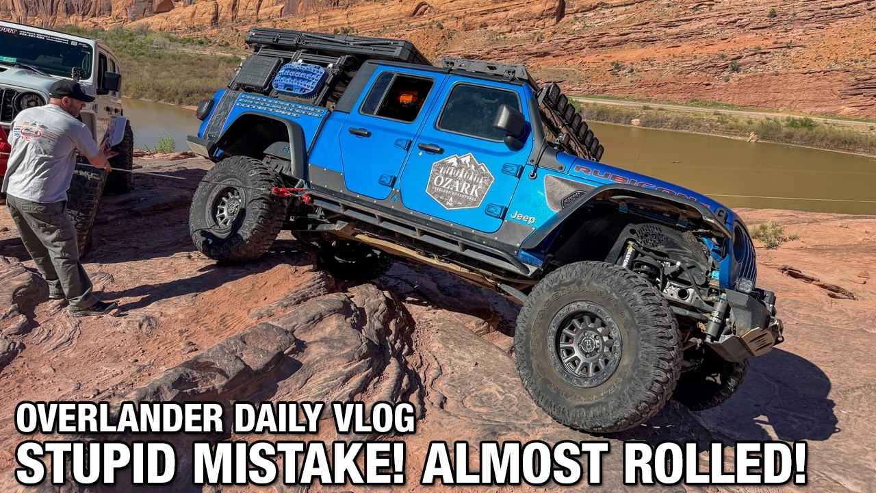 Overlander Daily Vlog - Stupid Mistake Caused Me to Almost Roll