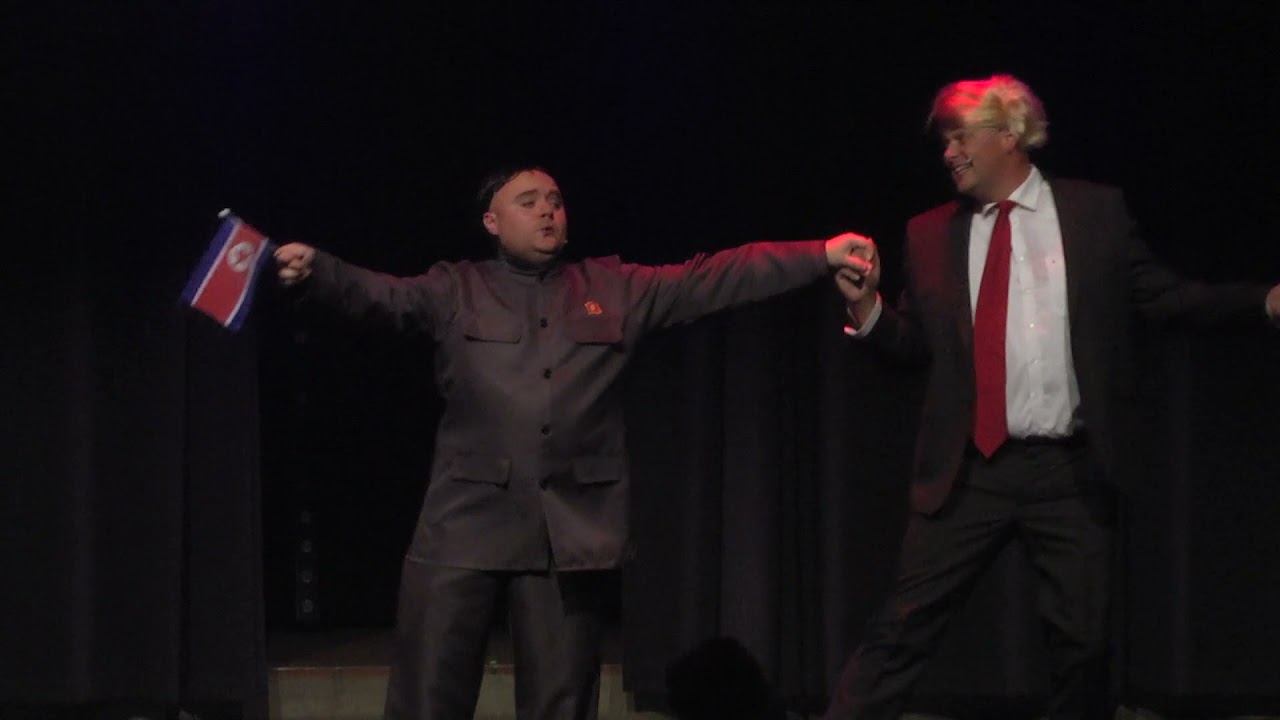 Donald Trump and Kim Jong-un