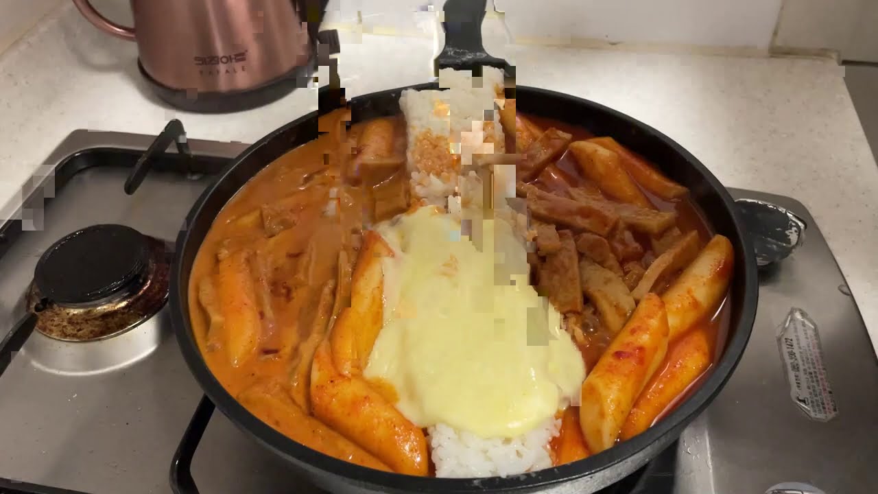 떡볶이 집에서 이 영상을 싫어합니다. 왜냐하면...