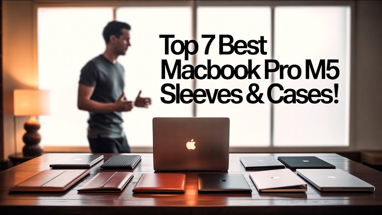 7 лучших чехлов и чехлов для Macbook Pro M5!