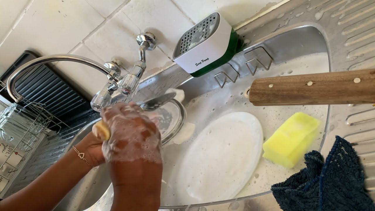 How to properly Hand wash Dishes | Asmr real time Cleaning | general life skills u need to know