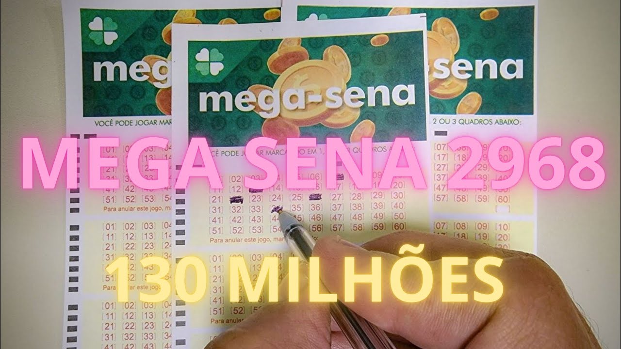 MEGA SENA 2968, ESTUDOS AN&Aacute;LISE E ESTRAT&Eacute;GIA, +18 dezenas fortes, BOA SORTE 🍀