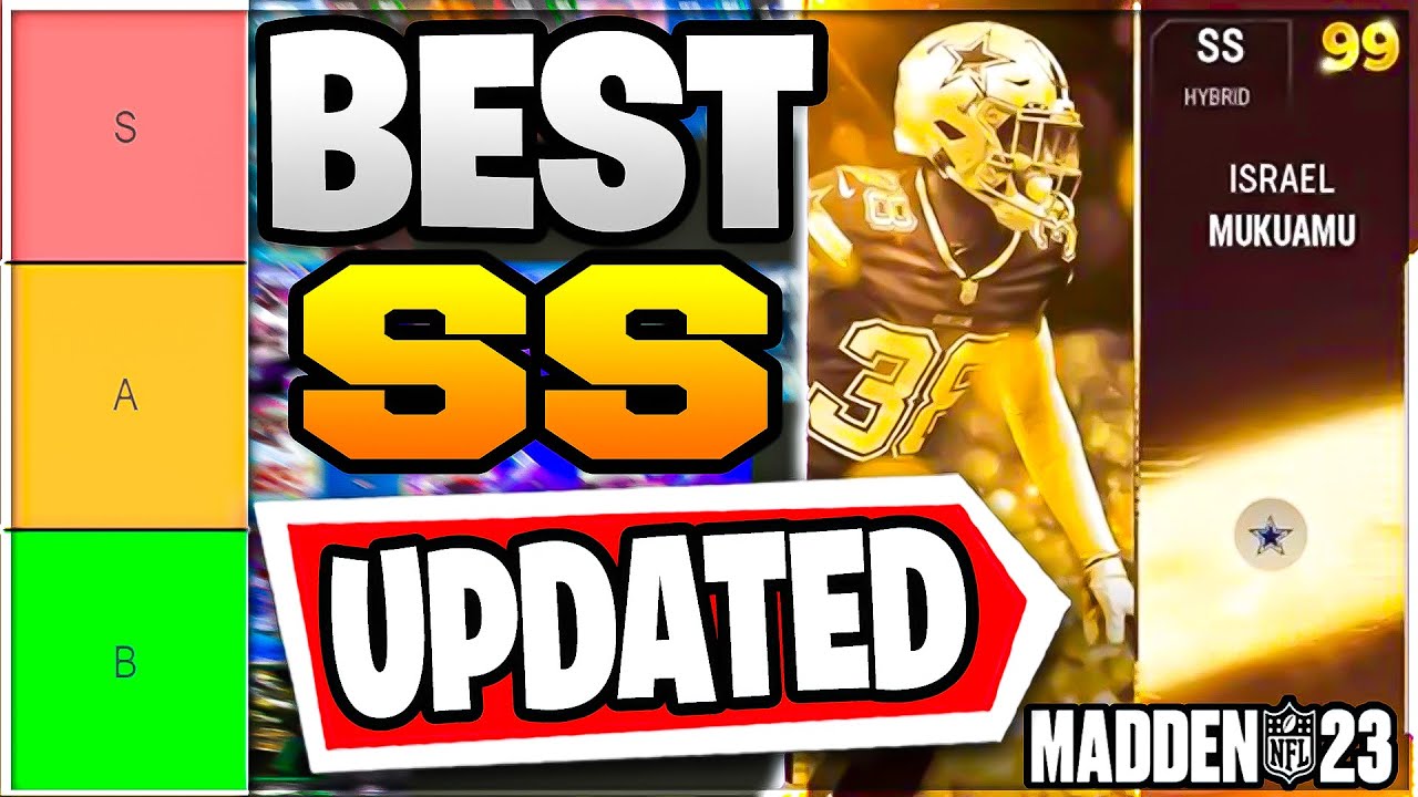 Ranking THE BEST STRONG SAFETIES in Madden 23