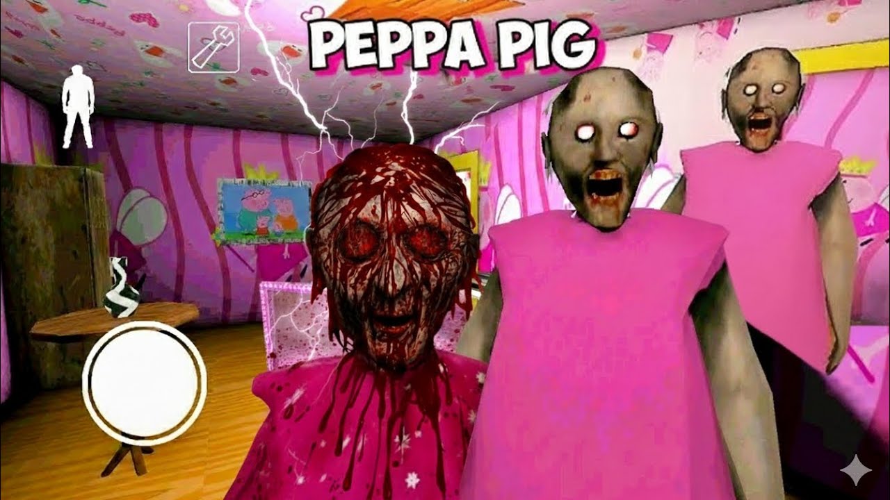 Granny Game Horror Escape Gameplay | Peppa Pig Granny Ep 46 | Sewer Escape from