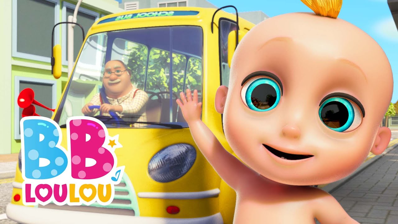 BBLouLou  - Les roues de l'autobus  🚌 Amusez vous et Chantez | Chansons pour enfants