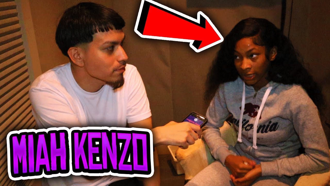 I PLAYED KENZO B'S MUSIC IN FRONT OF MIAH KENZO AND THIS HAPPENED...
