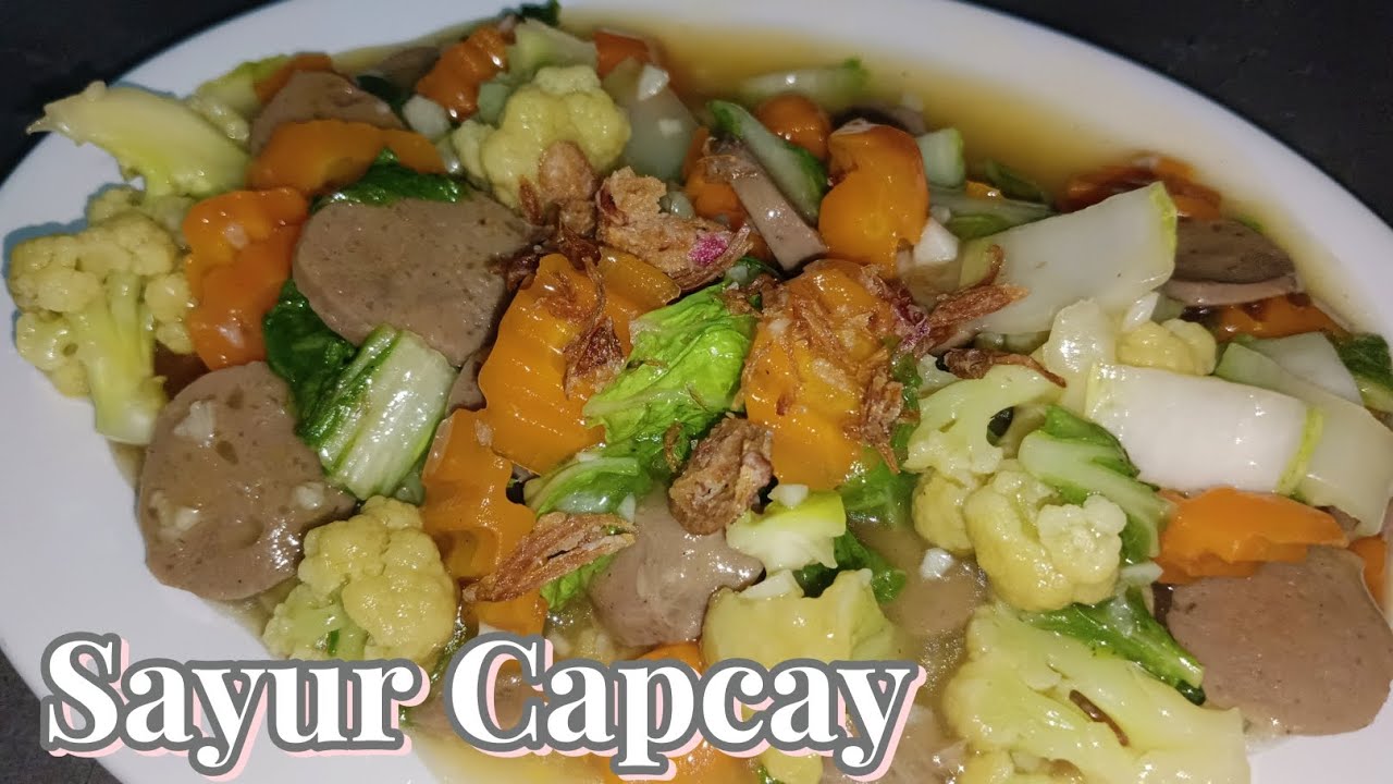 RESEP SAYUR CAPCAY ENAK, SIMPEL ANTI RIBET ❗❗