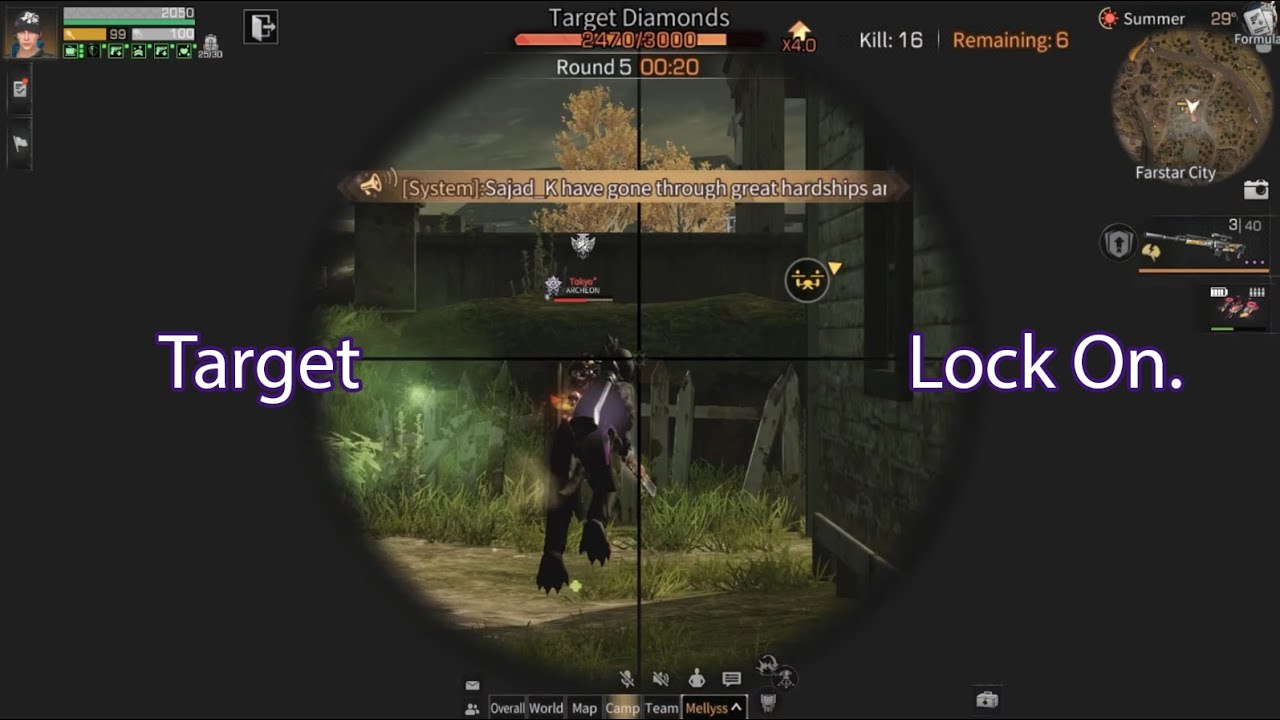 [Lifeafter] Bermain Long-range dan Taktik di Farstar Cup Lebih Aman [Sniper Cert] Full Gameplay