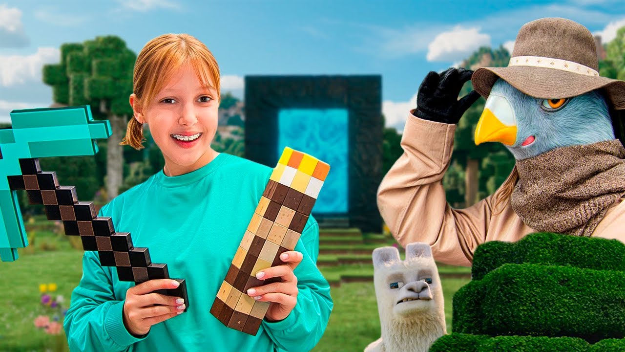 TUNG TUNG TUNG SAUR és Kém Golubiro a való életben! Minecraft a való életben!
