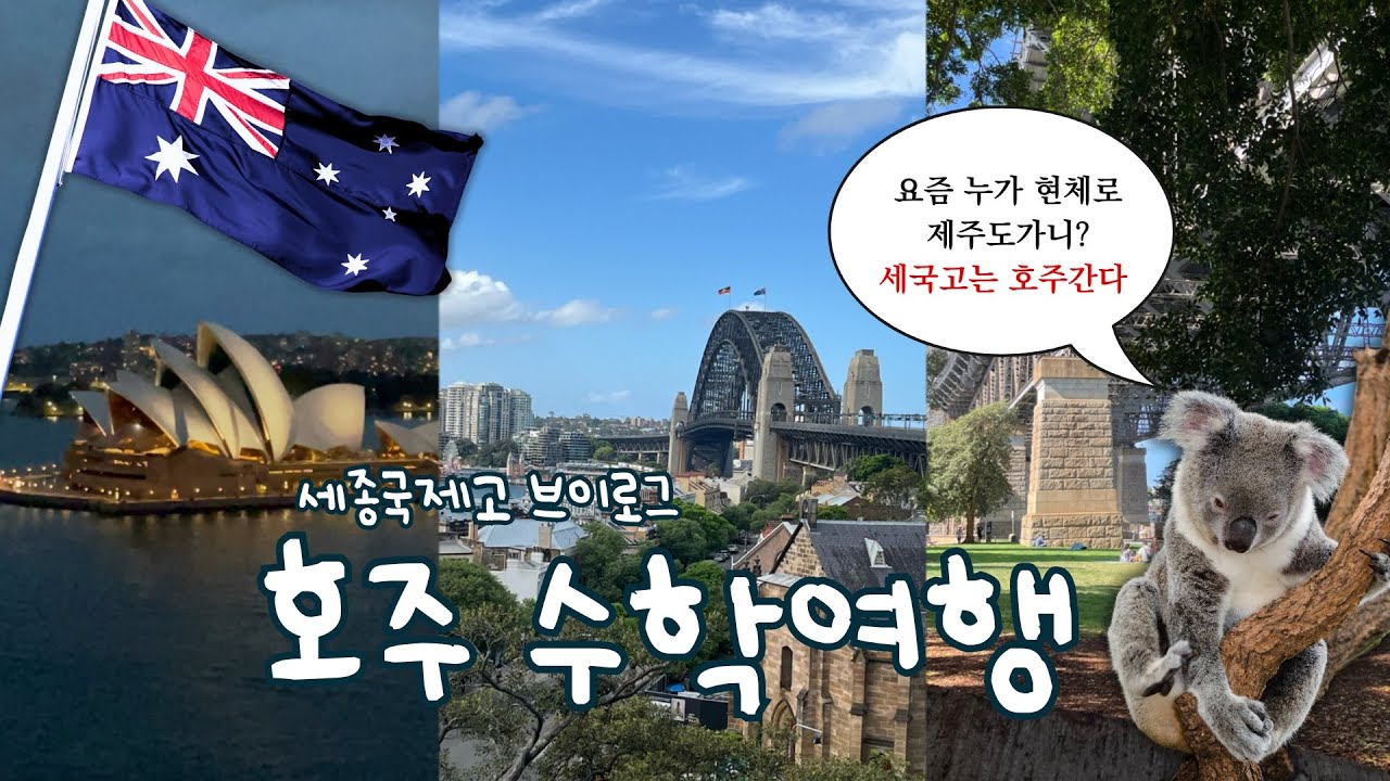호주가 우릴 기억할거야 🇦🇺 세국고 in Australia 🐨 | 세종국제고등학교 호주 수학여행 브이로그 | 세종국제고 | 입학홍보부