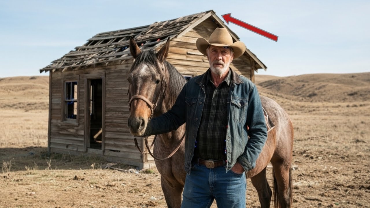 Rich Family Gave Rancher Dilapidated Cabin Unwanted Horse.Joke But Turned Out to Be His Dream True