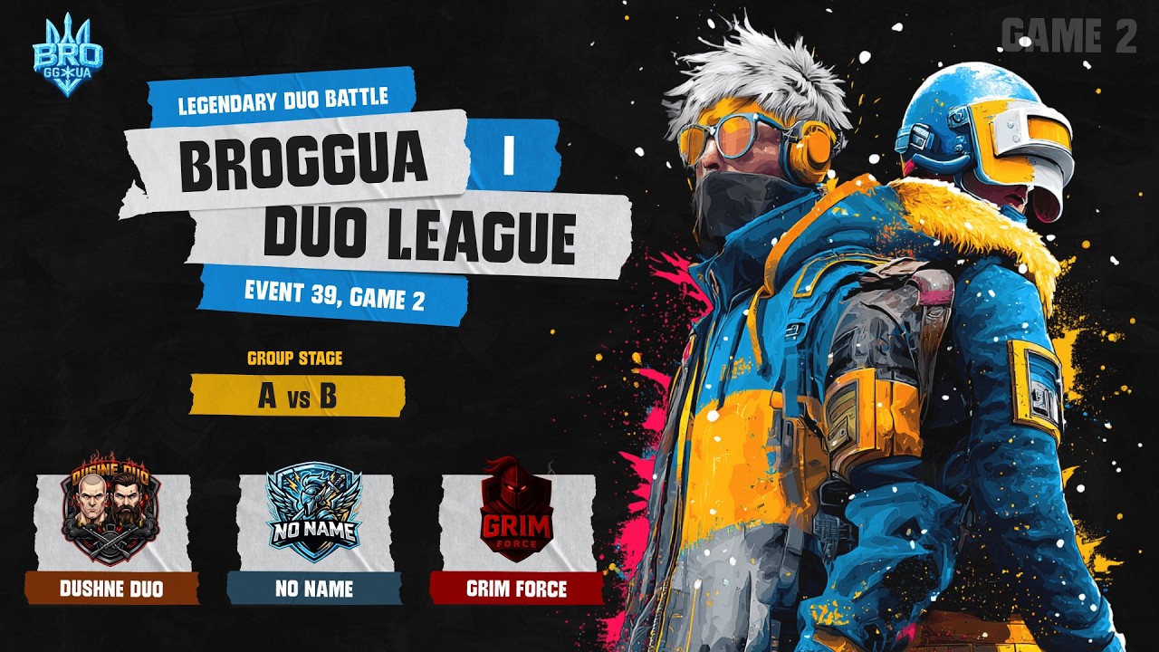 🏆 DUO LEAGUE: Legendary Duo Battle | Сезон 1 — Битва легендарних дуетів | Miramar | BRozoraTV