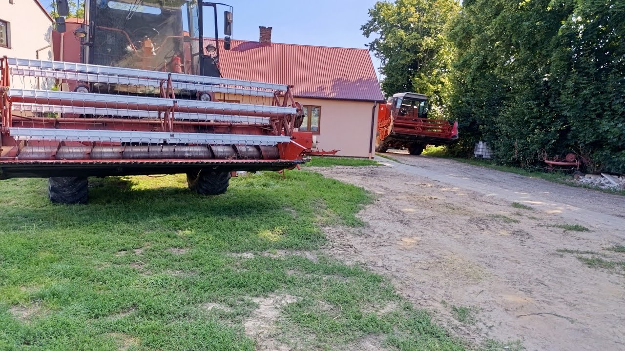 ŻNIWA PSZENICY/ZACZYNAM ZE STOLEM DO RZEPAKU/C-385 W TRANSPORCIE