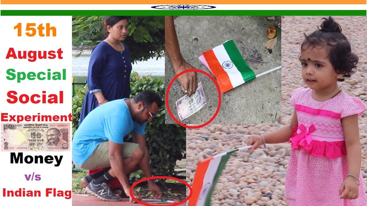 Independence Day Special Social Experiment 2018| Money v/s Indian Flag| FunkyTv |