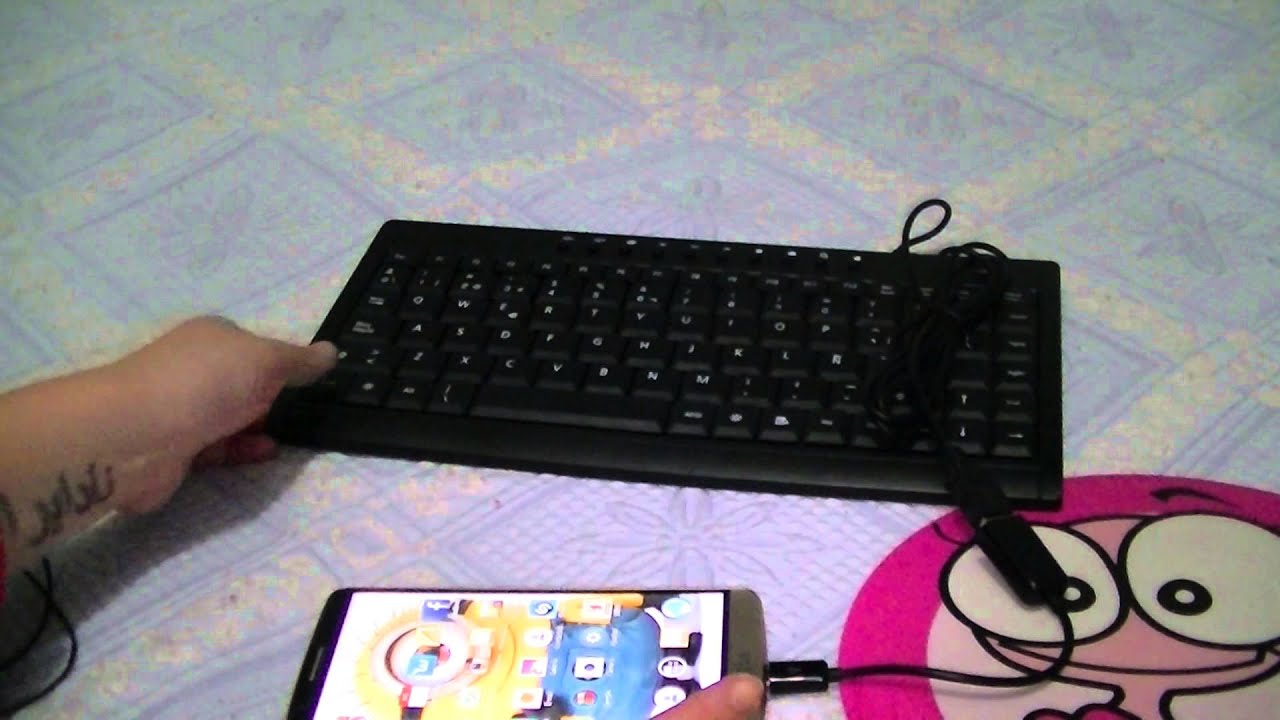Cable OTG para LG G3.Conectar pendrive, rat&oacute;n/mouse, teclado/keyboard. Espa&ntilde;ol