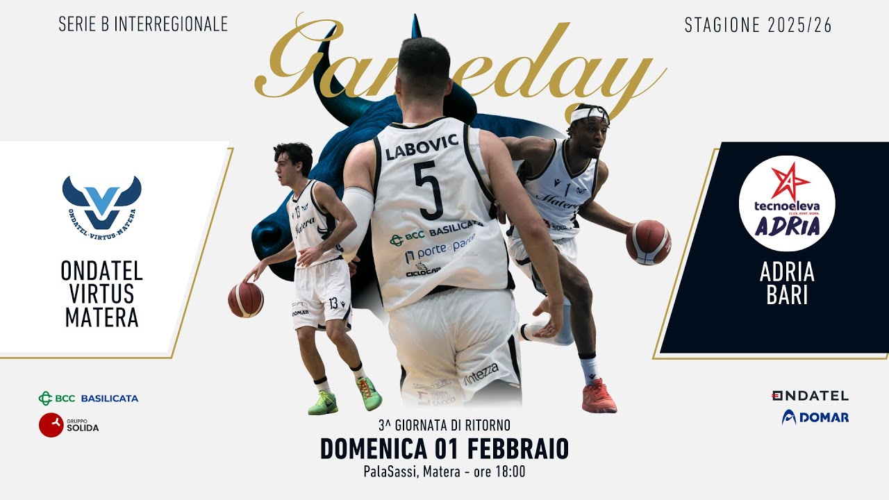 Ondatel Virtus Matera vs Adria Bari