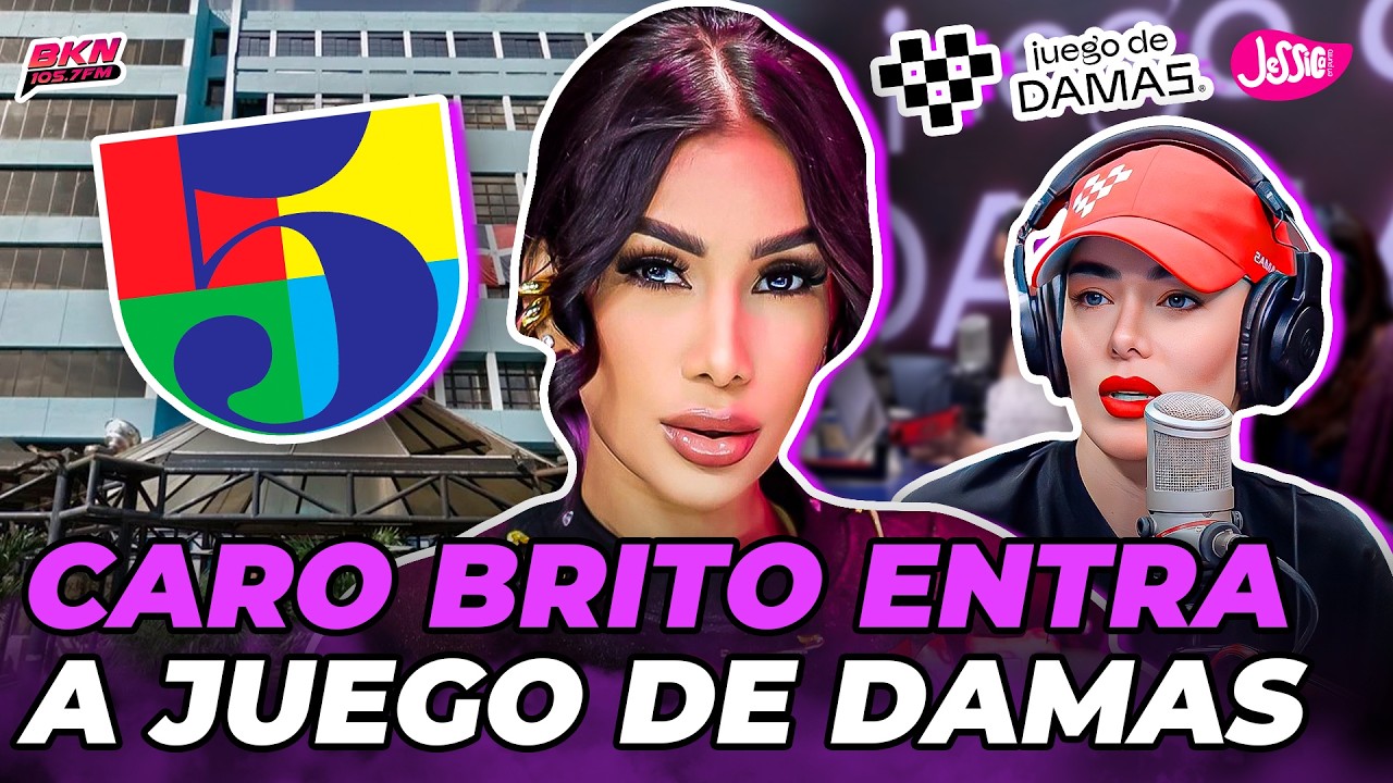 CARO BRITO REGRESA A SU CASA TELEMICRO Y CONFIRMA ENTRADA A JUEGO DE DAMAS CON ISAURA TAVERAS