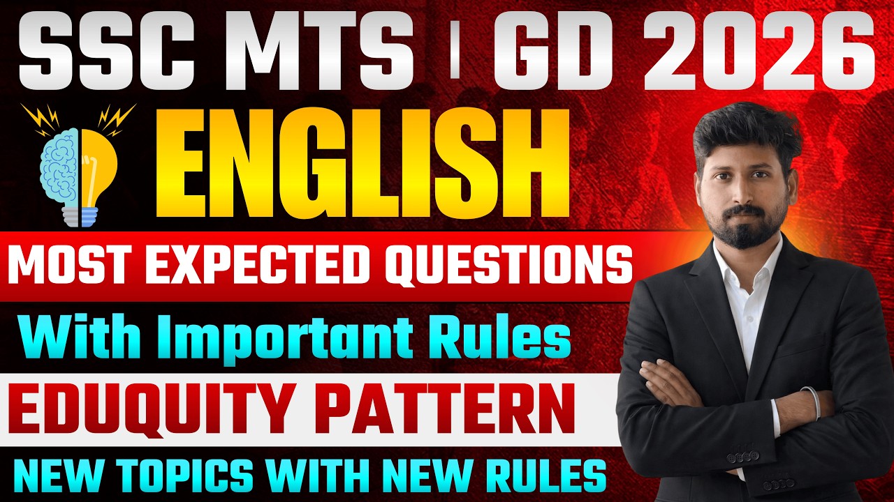 SSC GD |  MTS 2026 | ARMY | MTS |GD 2026 LIVE | 25 Most Important ENGLISH FREE CLASS #viral