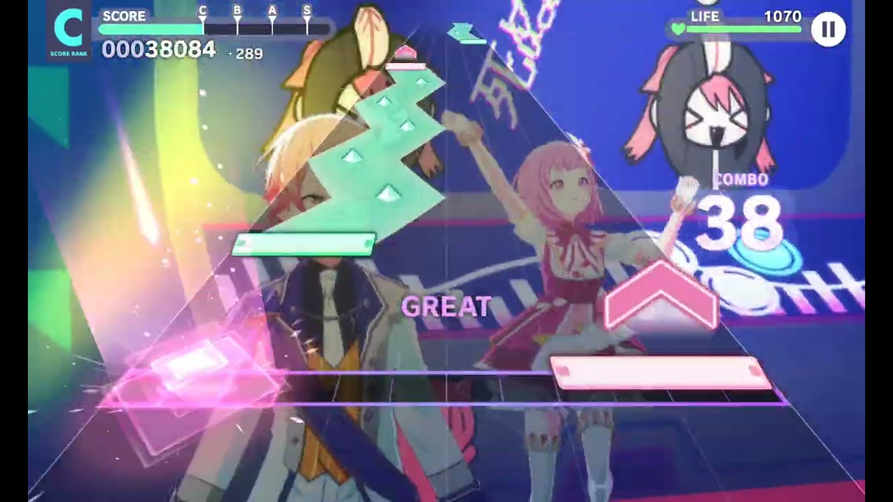 Playing colourful stage again but I'm kinda bad at it first song is a request:D
