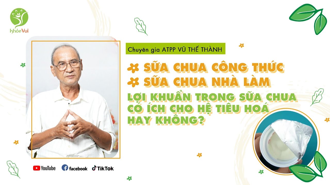 Vì sao cần đặt sữa chua vào đúng 