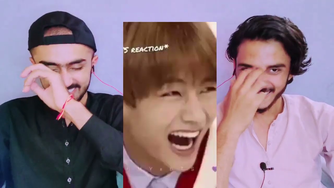 Пакистанская реакция на BTS | BTS смешно озвучены на хинди в TikTok | Toktik@PsycoooBoys