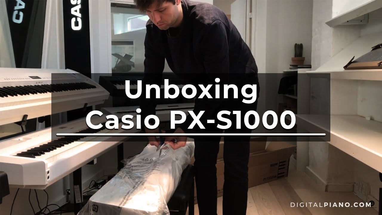 Unboxing Casio PX-S1000 | Digitalpiano.com