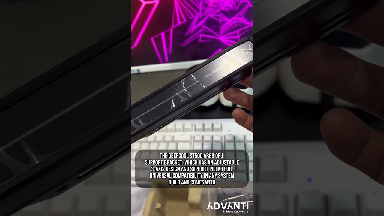 Combat GPU sag with our Graphics Card Support Brackets from ASUS and DeepCool! 🛠🛠