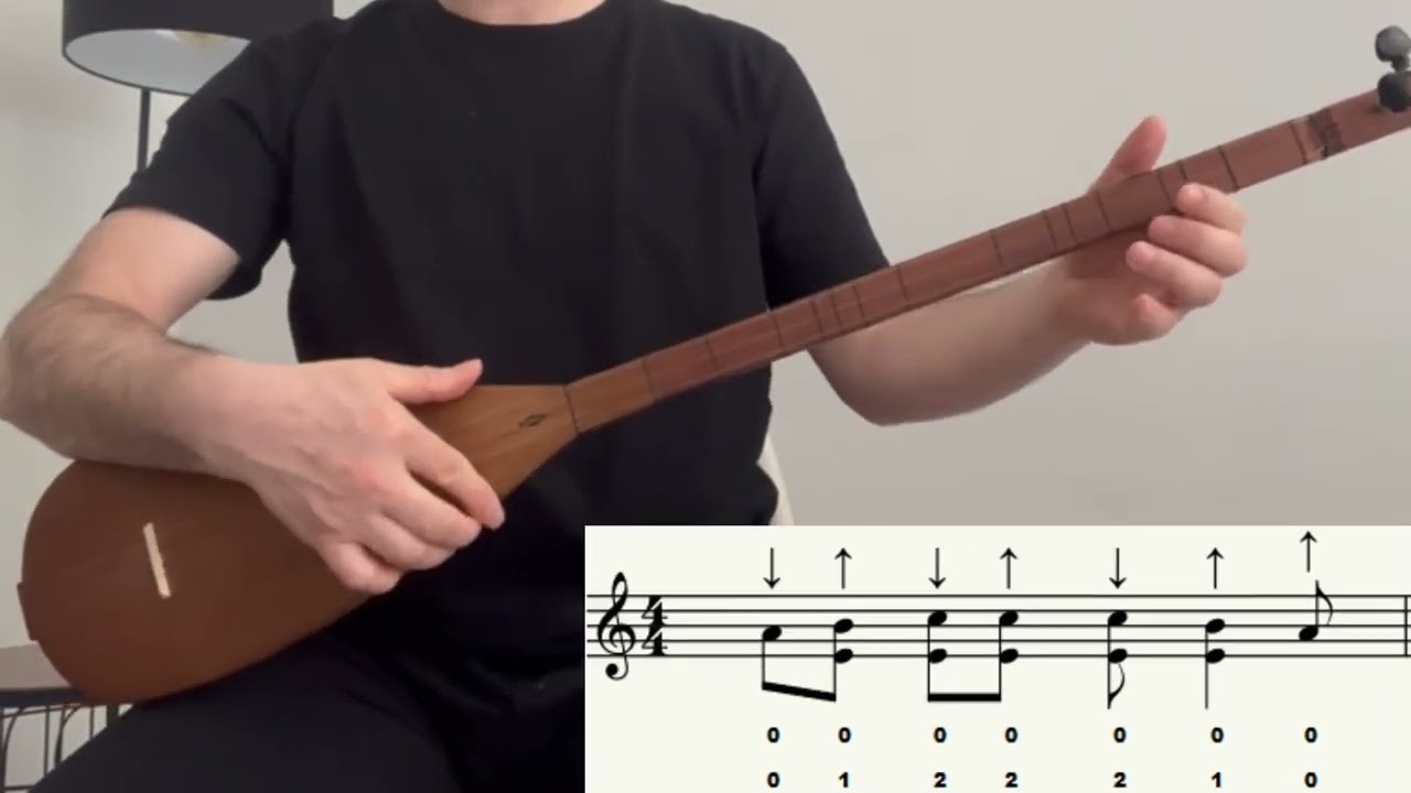 Ere Nina - 3 Telli Bağlama & Tenbur Dersleri | Başlangıç Seviyesi - Türkü 1 (Nesimi Düzen)