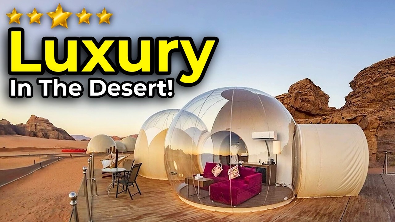 Wadi Rum Bubble Luxotel — отель, который вы непременно захотите посетить!