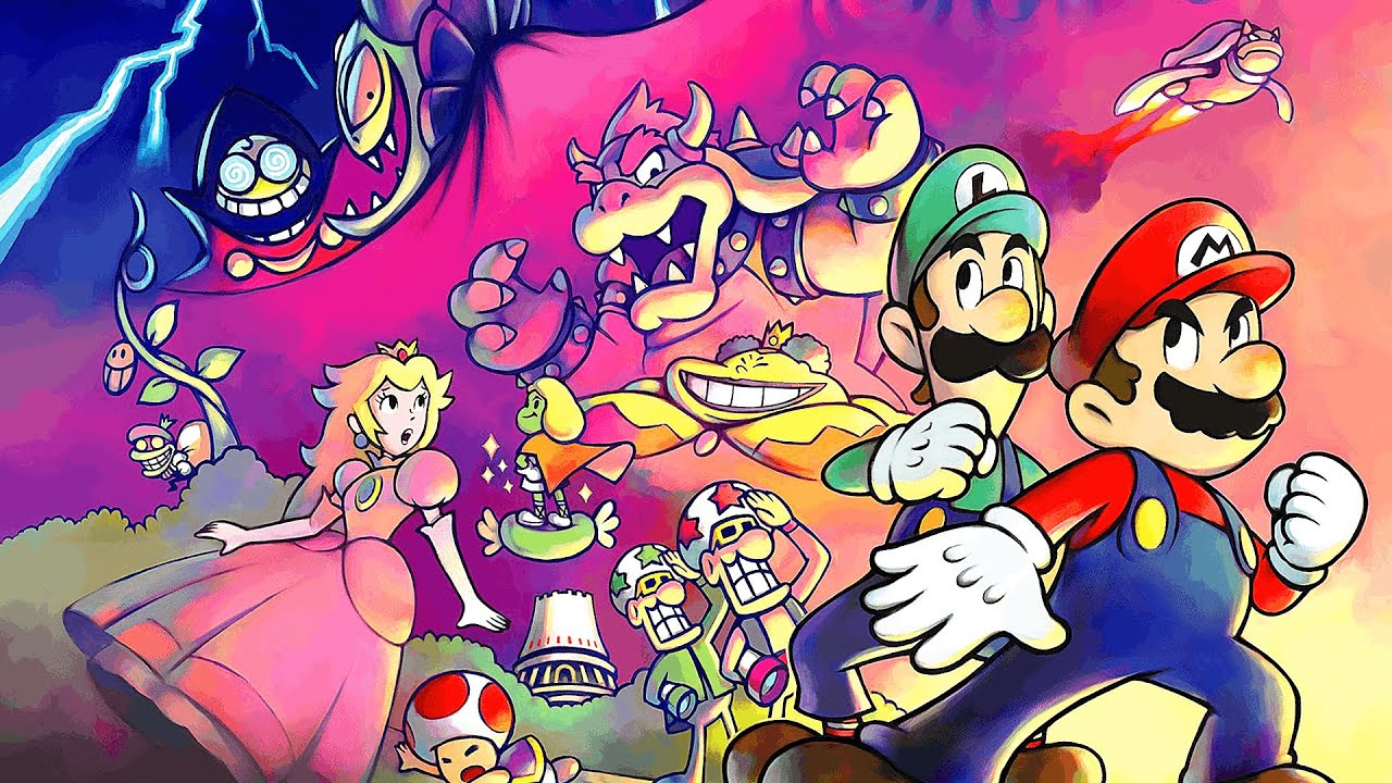 Day 1 of beating Mario & Luigi: Superstar Saga