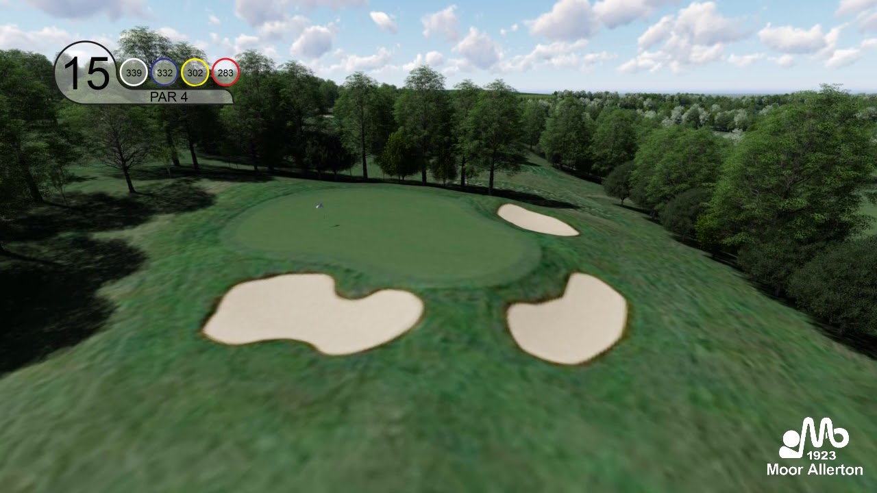 Moor Allerton GC - 15th Hole Flyover