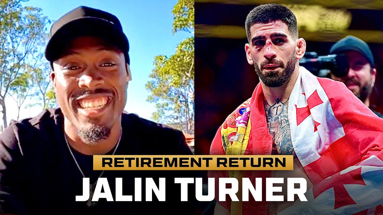 JALIN TURNER Talks Return From Retirement at UFC 323 | Predicts Ilia Topuria's Lightweight Future
