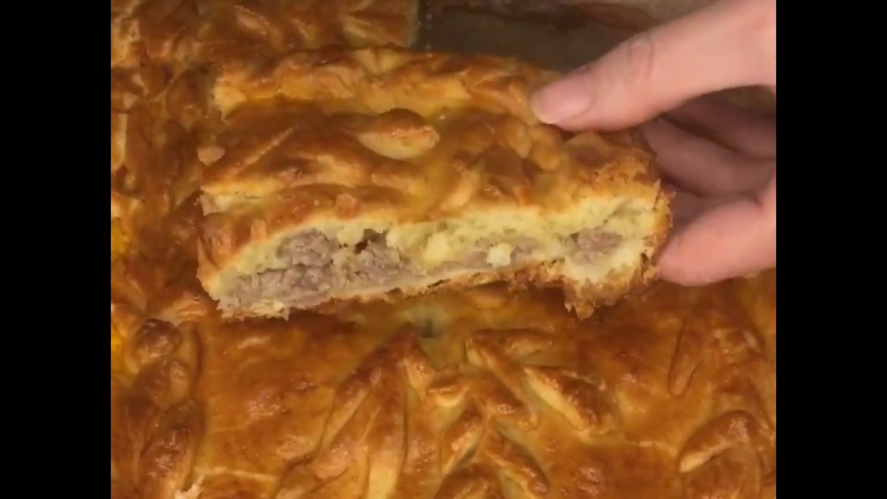 Очень вкусный Пирог из песочно-дрожжевого теста!!!