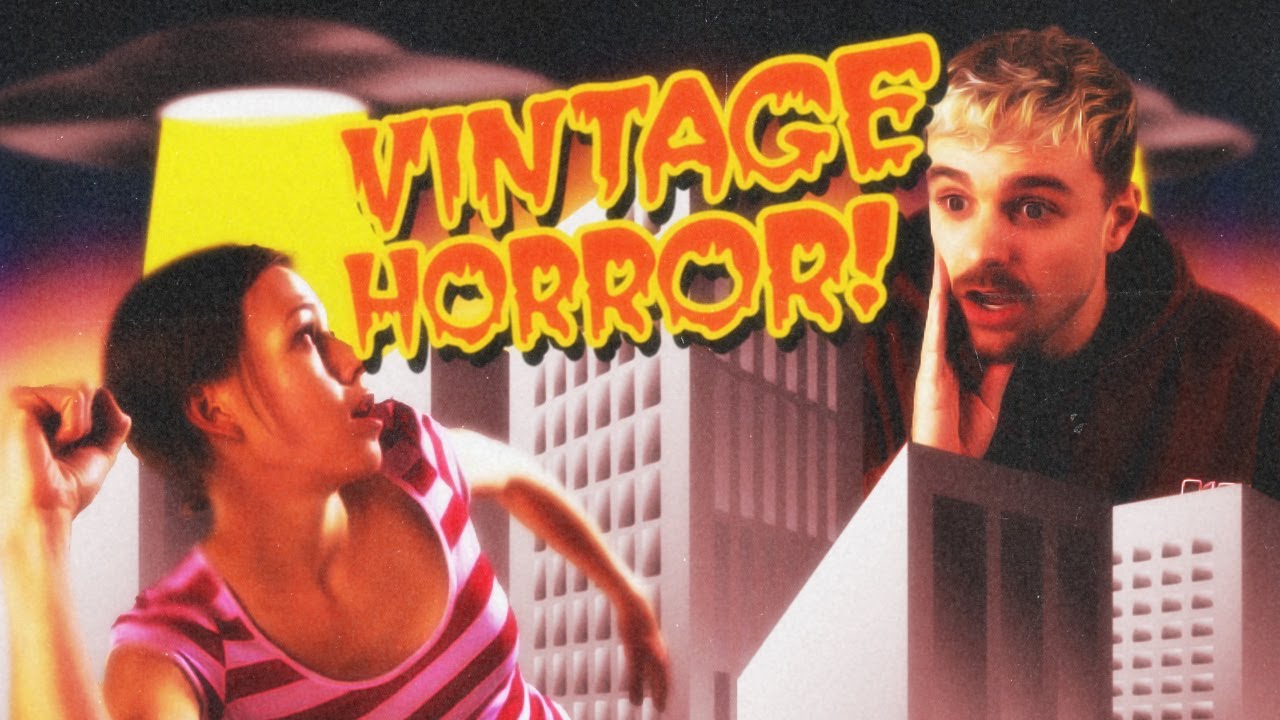 How I made this 80's Vintage Airbrush Horror Movie Poster in Adobe Photoshop 🍿
