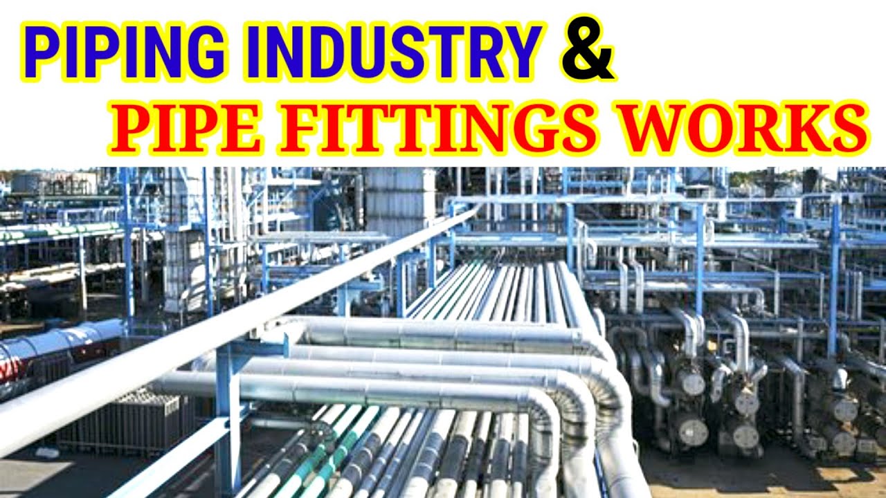 Industrial Piping Work || Pipe Fittings Work || Piping Industry || Piping Work in industrial company
