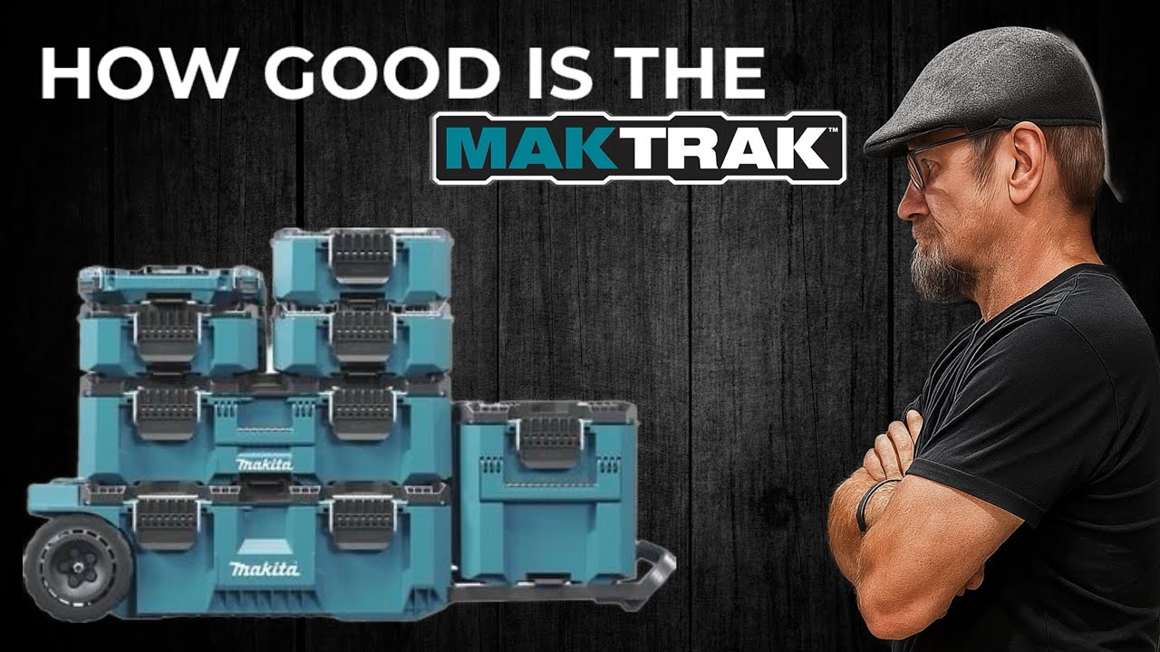 Новый MAKTRAK от MAKITA — это ЛУЧШЕЕ решение для хранения инструментов для мастеров?