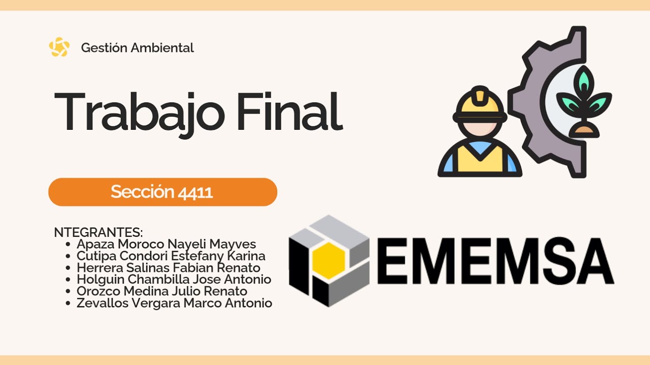 TRABAJO FINAL - GESTIÓN AMBIENTAL (4411)
