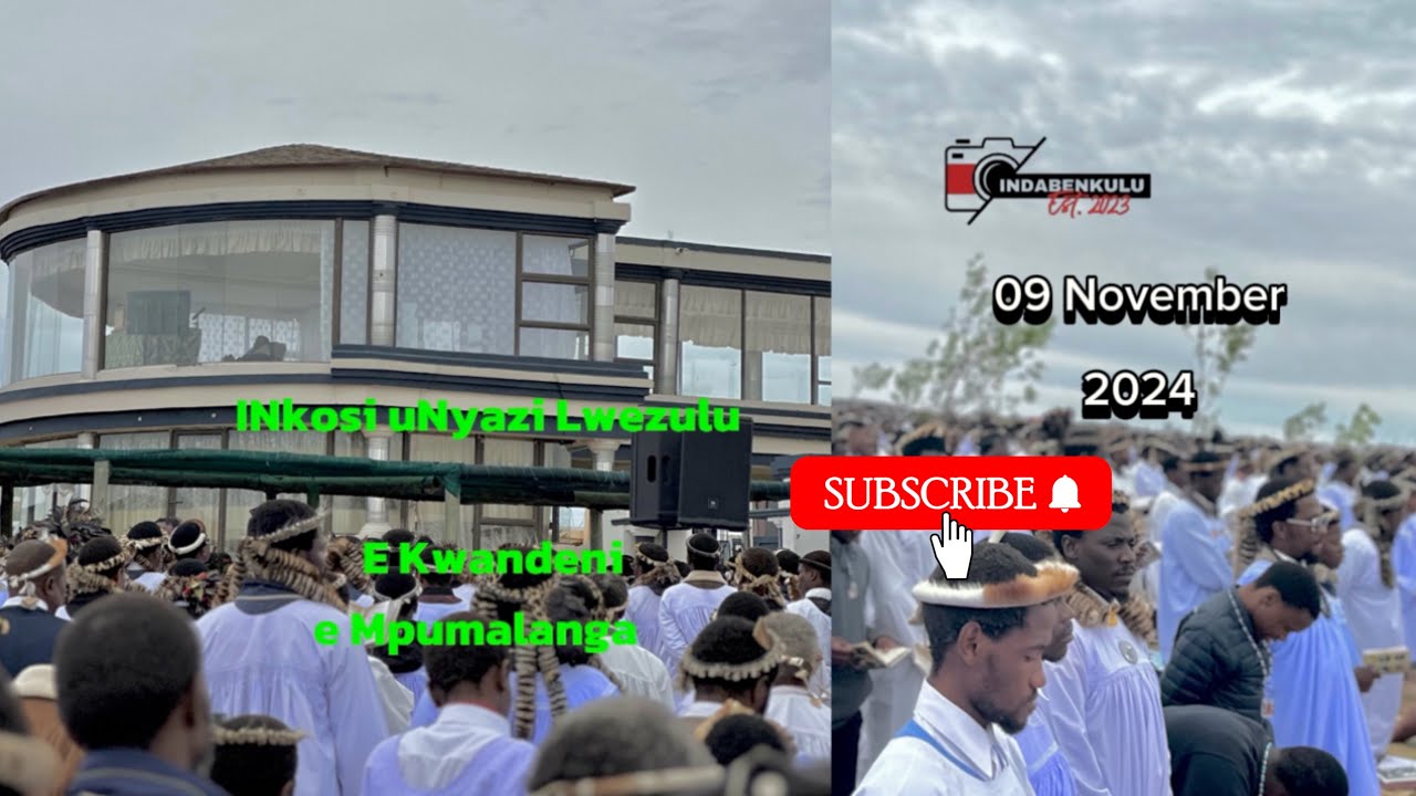 INkonzo ye Nkosi uNyazi e Kwandeni e Mpumalanga | 09 November 2024 | Shembe uNyazi Lwezulu