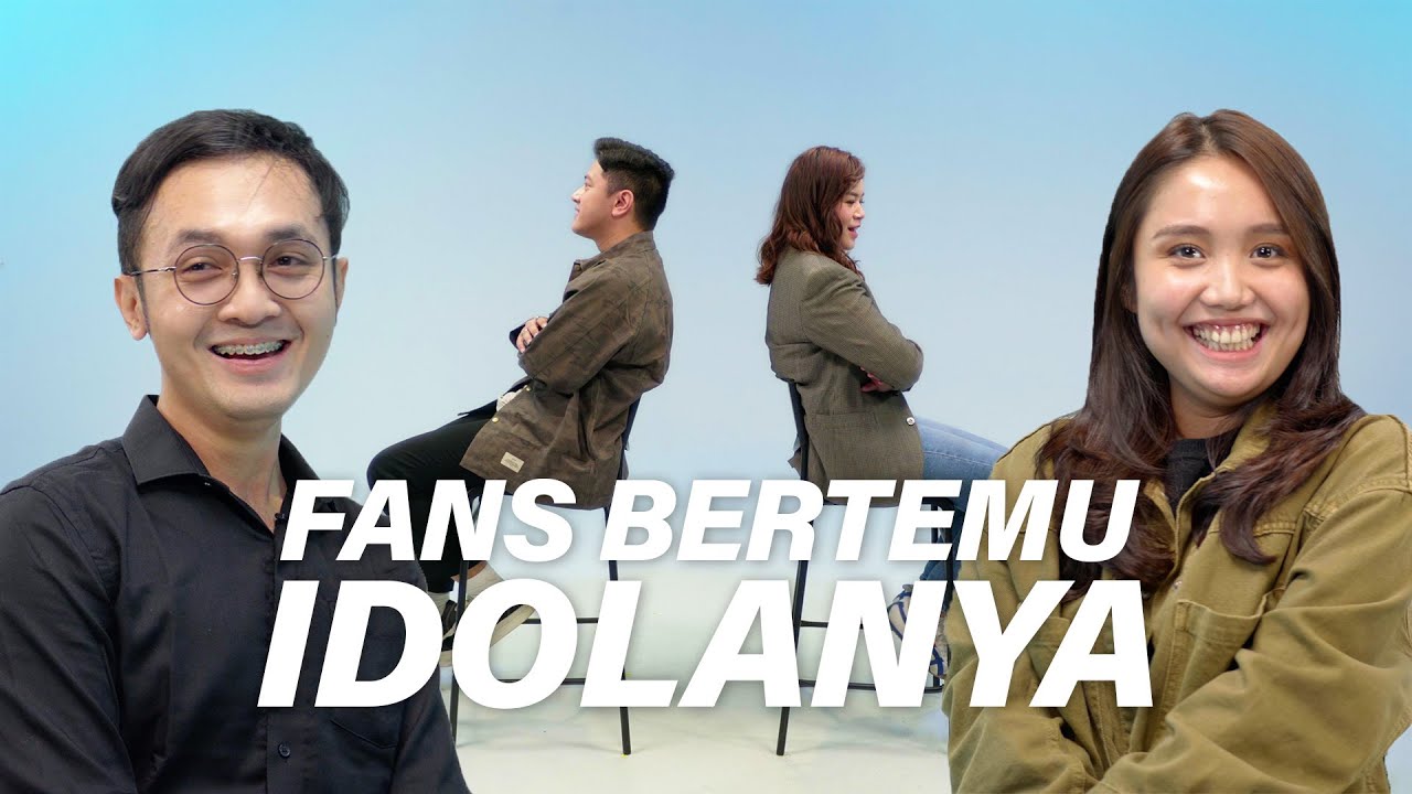 NGOBROL TANPA MELIHAT FANS DENGAN IDOLANYA | HIVI!